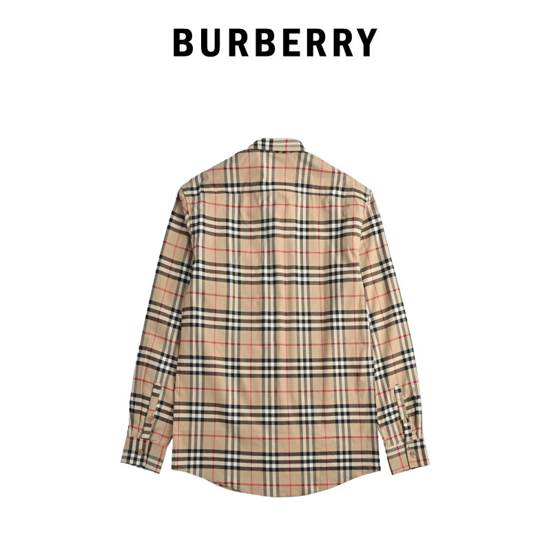 Burberry Beige Check Oversized Blazer view