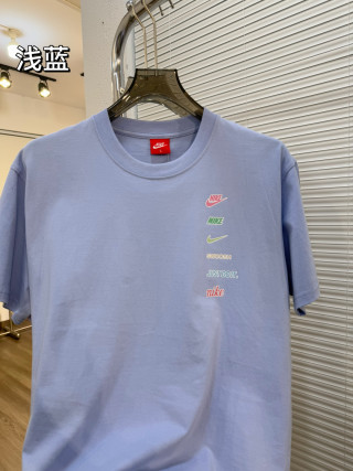 Nike Classic Logo White T-Shirt Red Print view 6