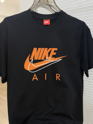 Nike Classic Logo White T-Shirt Red Print view 8