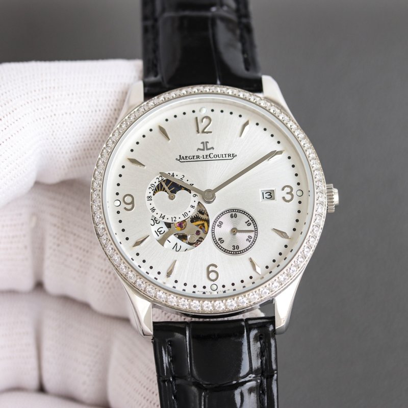 Jaeger-LeCoultre Master Moonphase Rose Gold Watch 41mm view