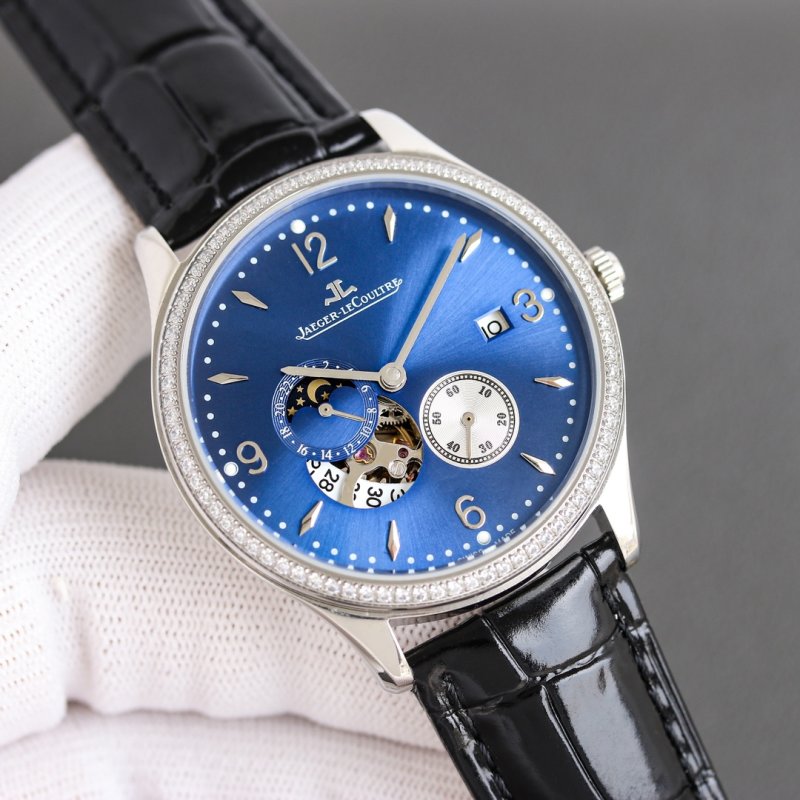 Jaeger-LeCoultre Master Moonphase Rose Gold Watch 41mm view