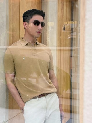 Ralph Lauren Polo Shirt Tan