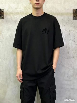 Chrome Hearts Black Cross T-Shirt view 2