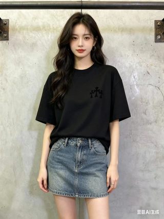 Chrome Hearts Black Cross T-Shirt view 3