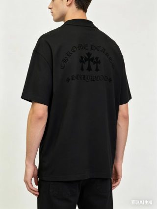 Chrome Hearts Black Cross T-Shirt view 5