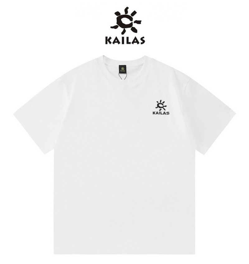 Kailas White Short Sleeve T-Shirt view