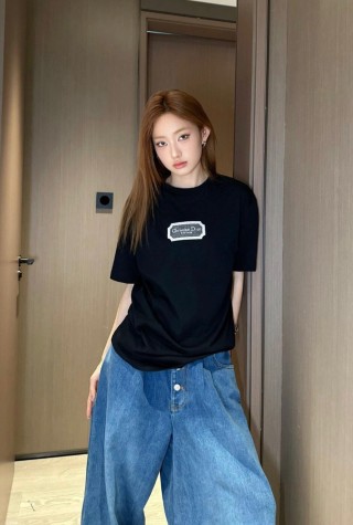 Chrome Hearts Navy Short Sleeve T-Shirt view 4
