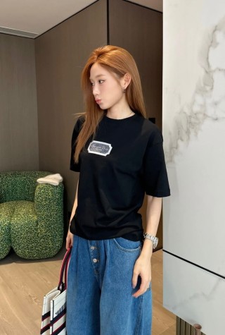 Chrome Hearts Navy Short Sleeve T-Shirt view 6