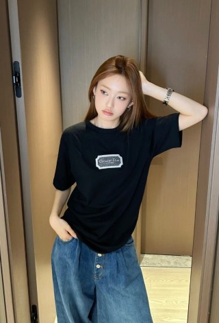 Chrome Hearts Navy Short Sleeve T-Shirt view 9