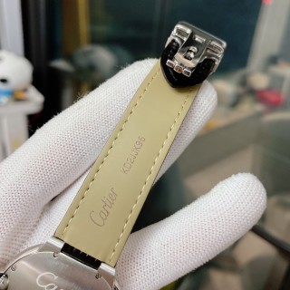 Cartier Ballon Bleu 42mm Automatic Watch Silver view 9