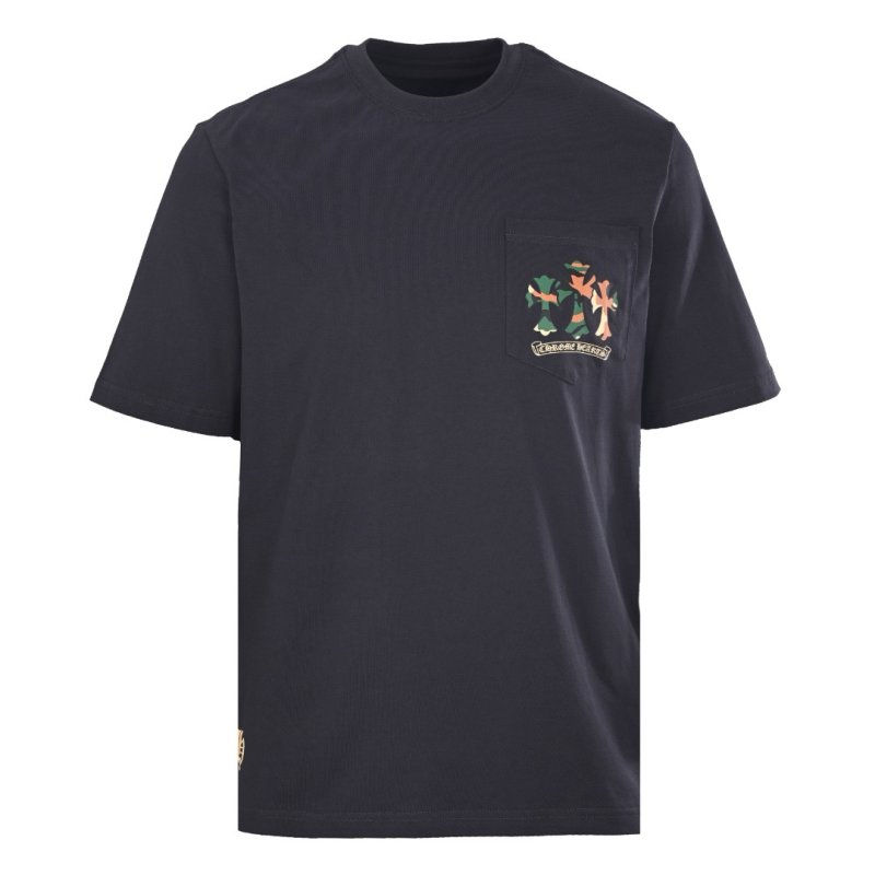 Chrome Hearts Black Gold Zodiac Graphic T-Shirt view