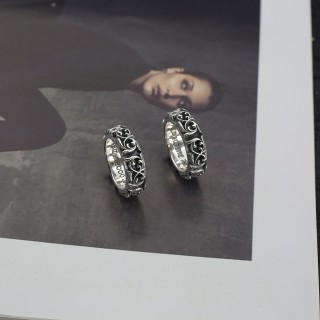 Chrome Hearts Vine Eternal Heart Silver Ring view 9