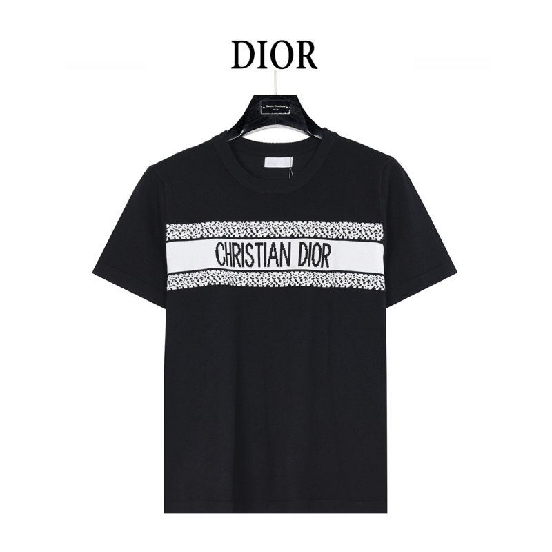 Christian Dior Logo Band Black T-Shirt view