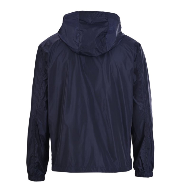 Burberry Navy Hooded Windbreaker Jacket view