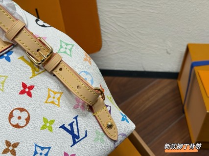 Louis Vuitton Multicolor Monogram White Backpack 20x22cm view 7