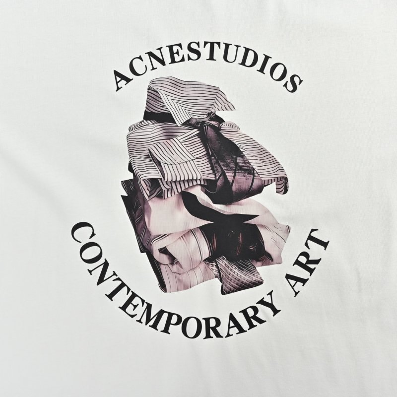 Cream Graphic Print Short Sleeve T-Shirt view