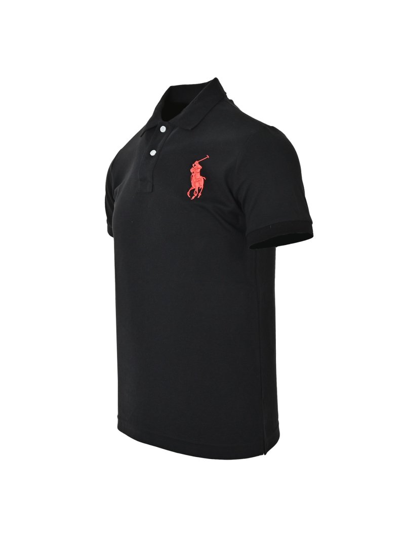 Polo Ralph Lauren Big Pony Polo Shirt Black Red view