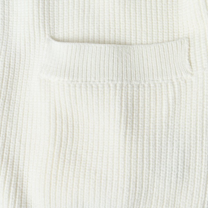 Balenciaga Cream Wool Blend Oversized Cardigan view