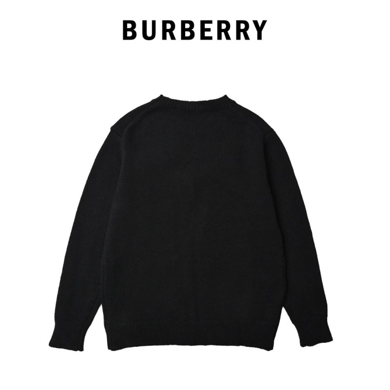 Burberry Black Horse Logo Knit Sweater view