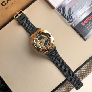 Casio G-Shock GM-110 Gold Black Steel Limited Edition view 2