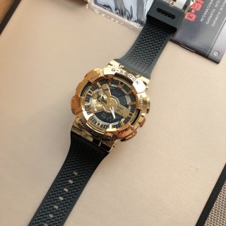 Casio G-Shock GM-110 Gold Black Steel Limited Edition view 3