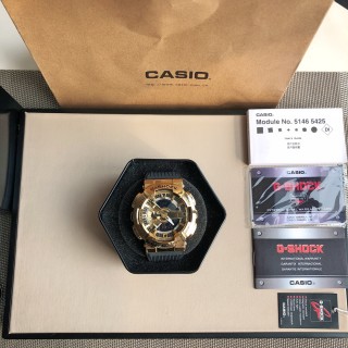Casio G-Shock GM-110 Gold Black Steel Limited Edition view 4