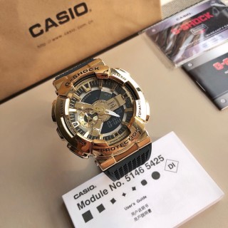 Casio G-Shock GM-110 Gold Black Steel Limited Edition view 6