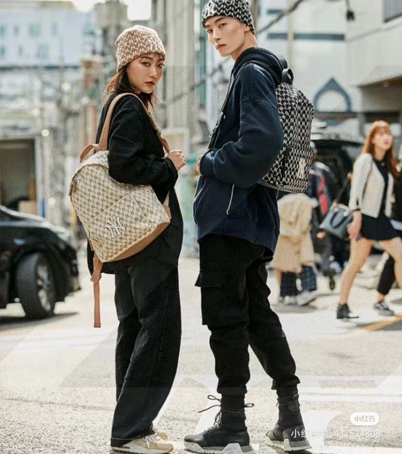 LV Monogram Mini Backpack - Cream view