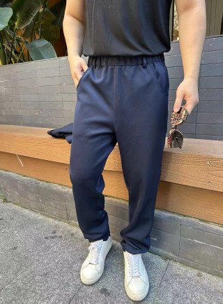 Stone Island Navy Zip Tracksuit view 6