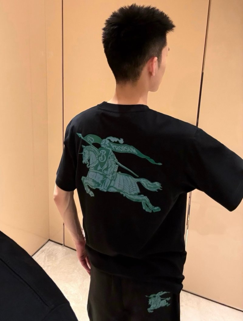 Burberry EKD Horse Black T-Shirt