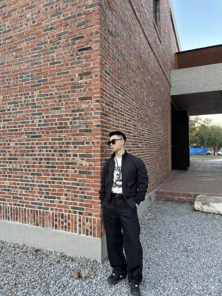 Black Cargo Pants with Utility Pockets view 8