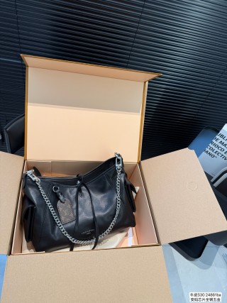 Louis Vuitton Carryall Black Leather Shoulder Bag view 2
