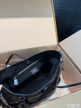 Louis Vuitton Carryall Black Leather Shoulder Bag view 9