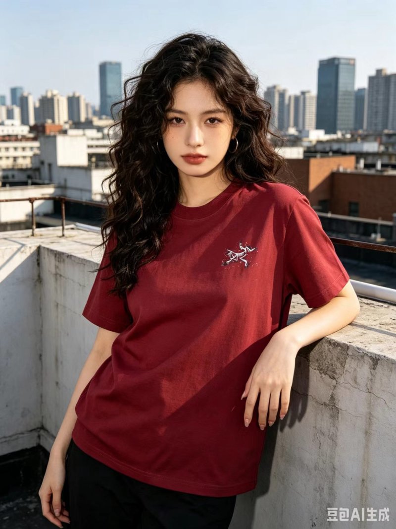 Arc'teryx Women's Short Sleeve T-Shirt Burgundy