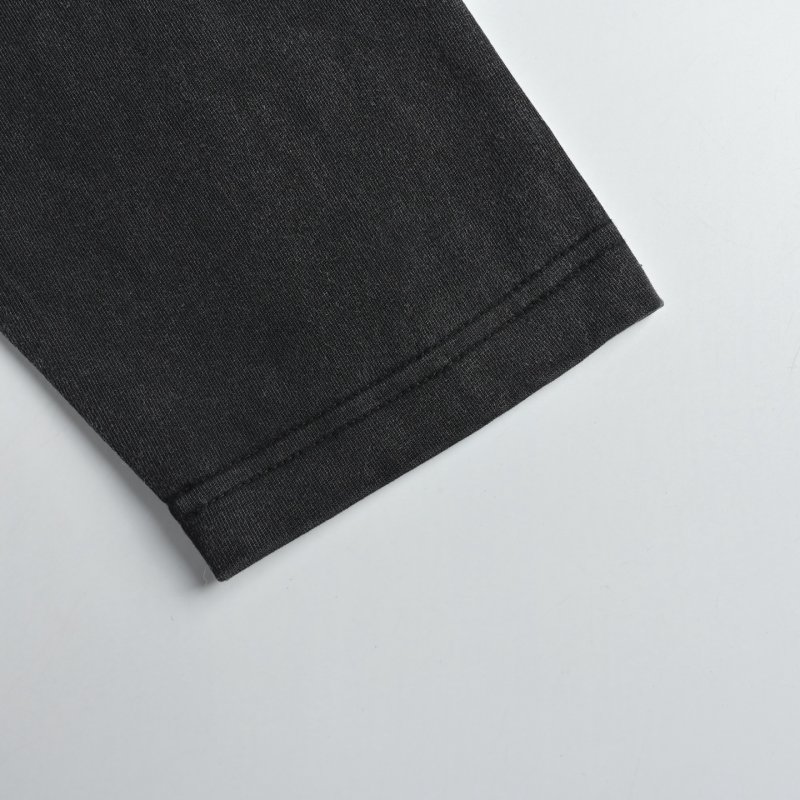 Black Teddy Bear Graphic Long Sleeve T-Shirt view