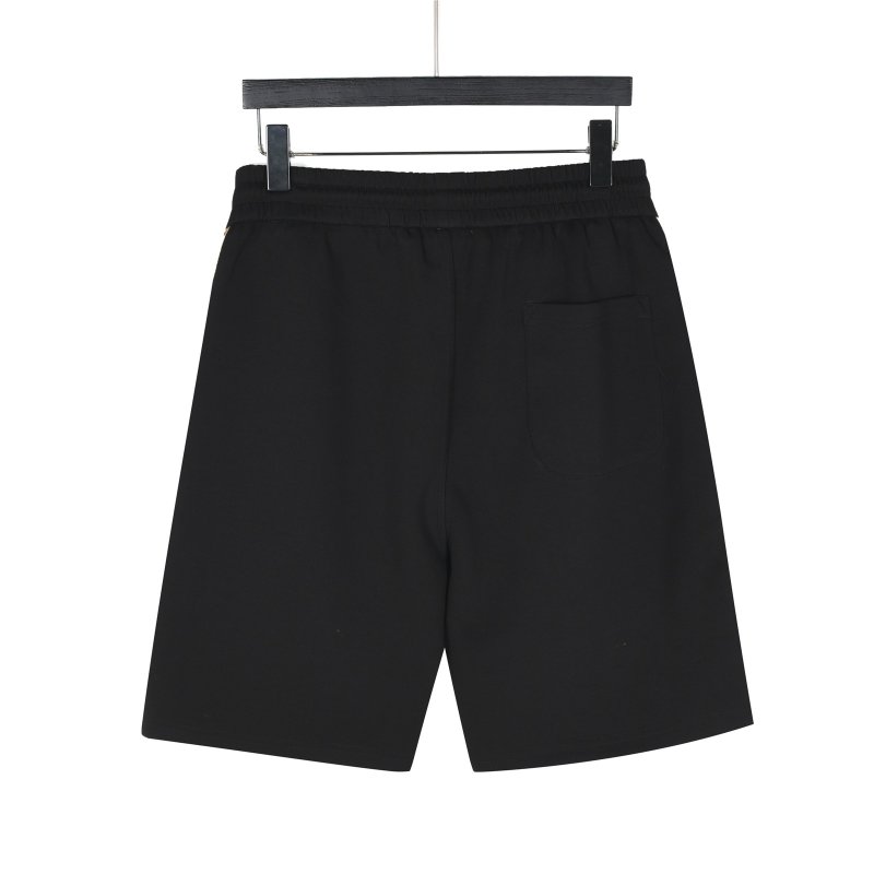 Burberry Black Equestrian Knight Shorts view