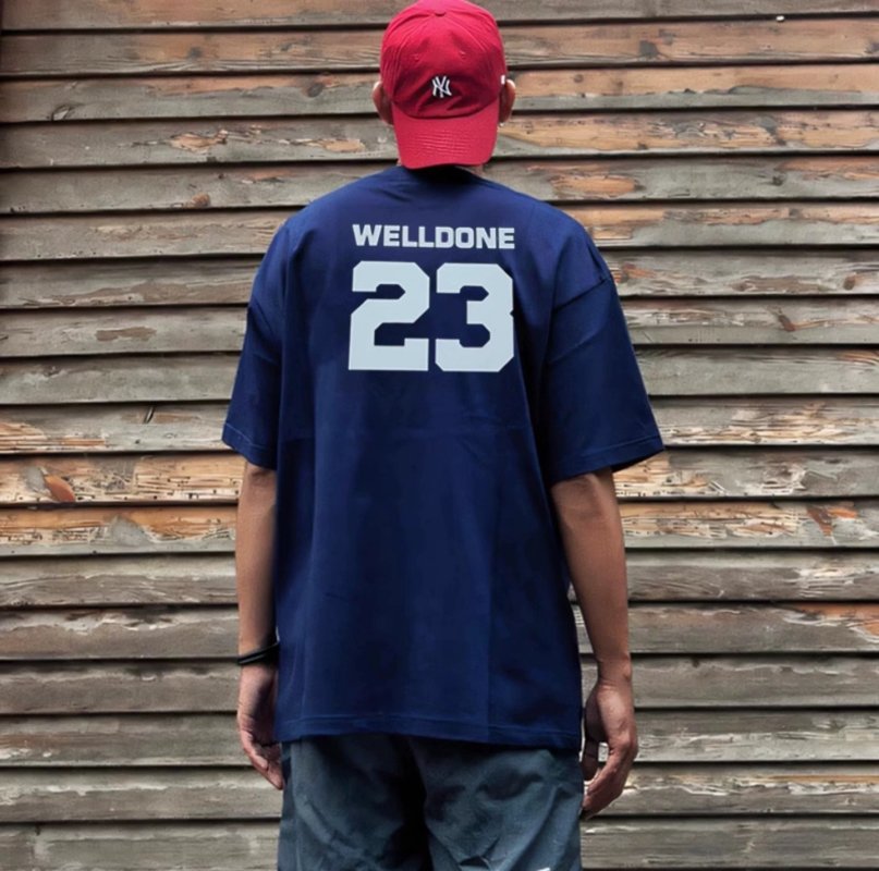 Navy Sports Number 23 Graphic T-Shirt view