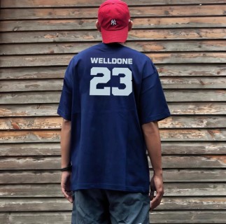 Navy Sports Number 23 Graphic T-Shirt view 5
