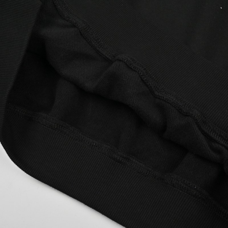 Balenciaga Black Graphic Logo Hoodie view