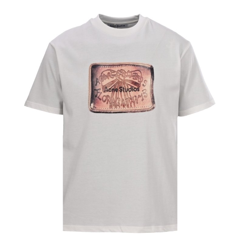 Essentials White Graphic Logo T-Shirt view