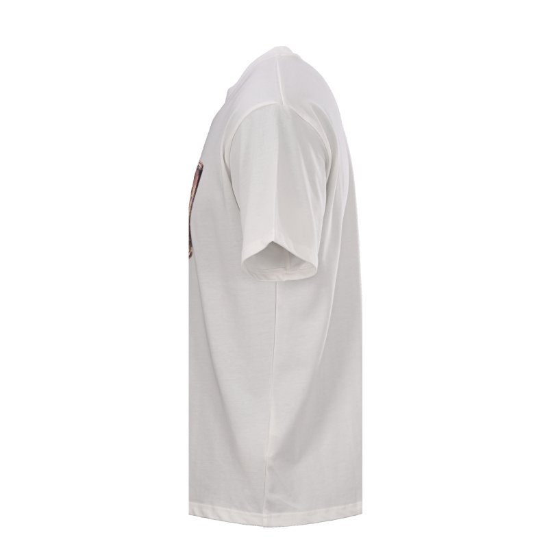 Essentials White Graphic Logo T-Shirt view