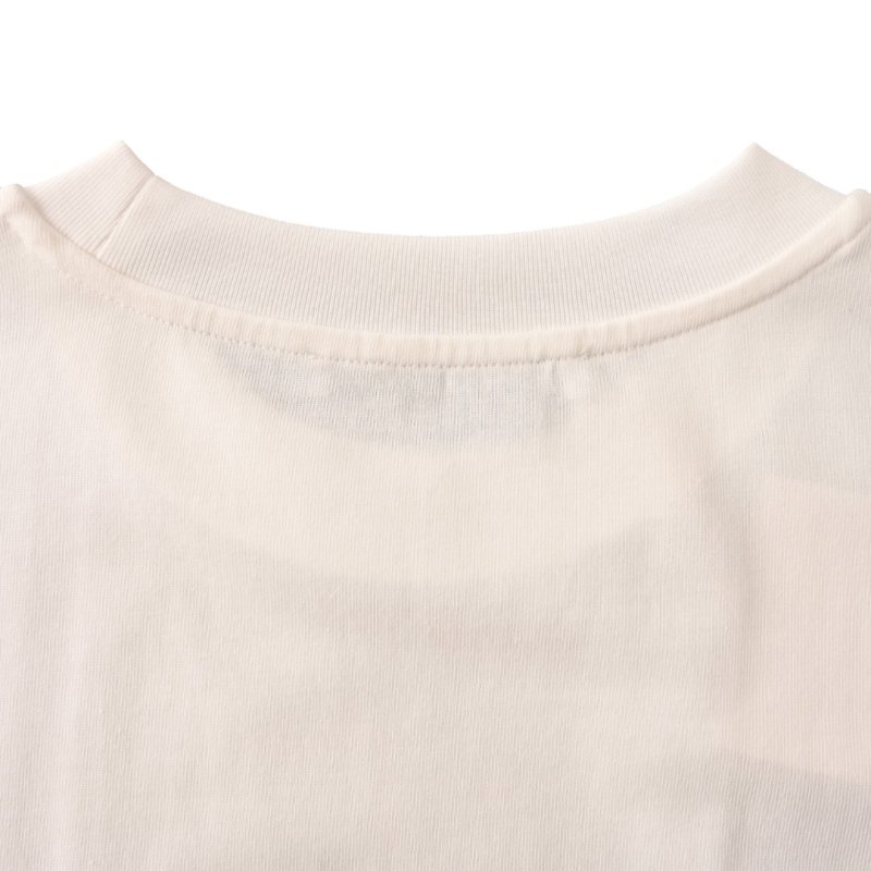 Essentials White Graphic Logo T-Shirt view