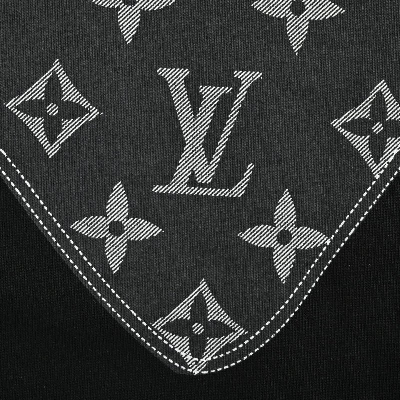 Louis Vuitton Monogram Black Short-Sleeve T-Shirt view