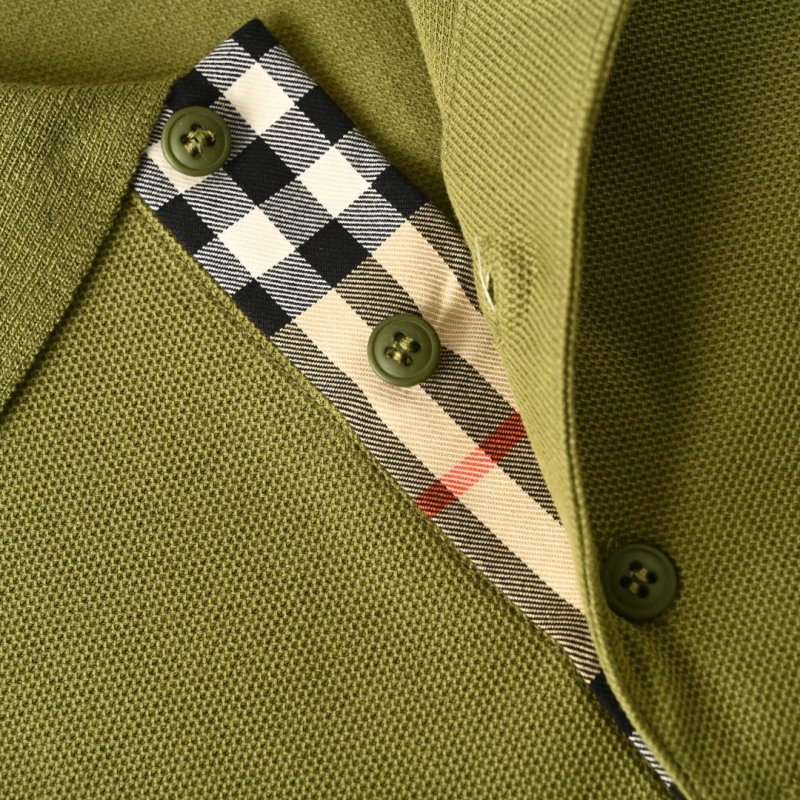 Burberry Classic Polo Shirt Olive Green view