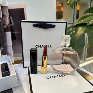 Chanel Chance Eau Tendre 100ml + Rouge Allure Velvet Lipstick Gift Set view 4
