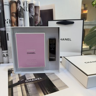 Chanel Chance Eau Tendre 100ml + Rouge Allure Velvet Lipstick Gift Set view 8
