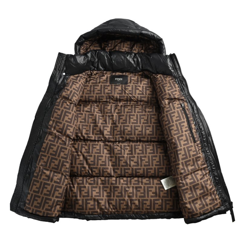 Black Puffer Down Jacket – Oversized Fit Winter Coat view