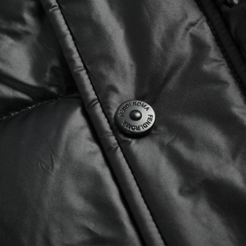 Black Puffer Down Jacket – Oversized Fit Winter Coat view