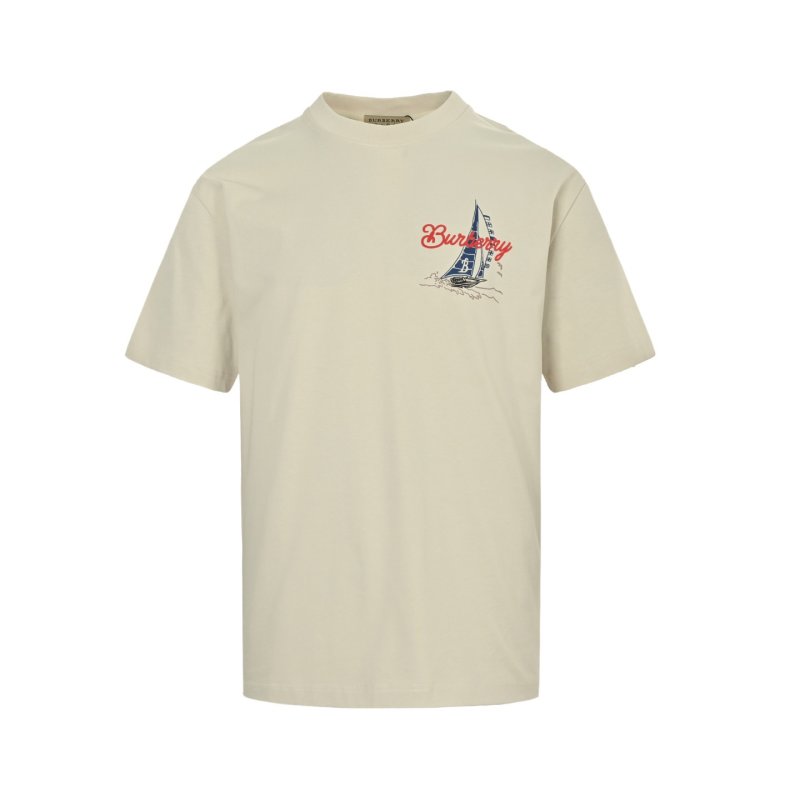 Cream Graphic Logo Short Sleeve T-Shirt view