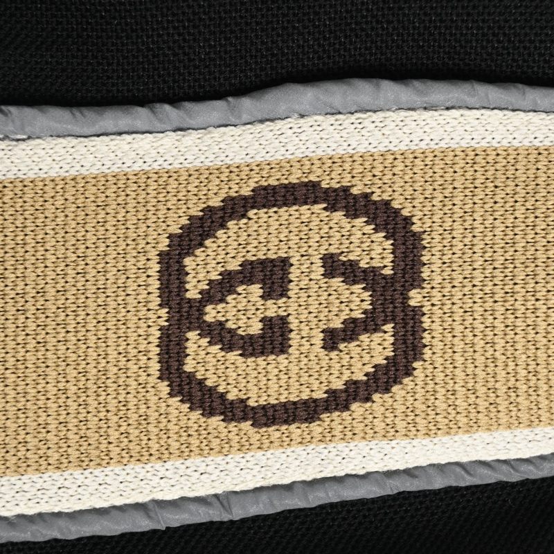 Black Short Sleeve T-Shirt with Gold Stripe Trim view